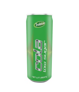 250ml alu low sugar cola drink